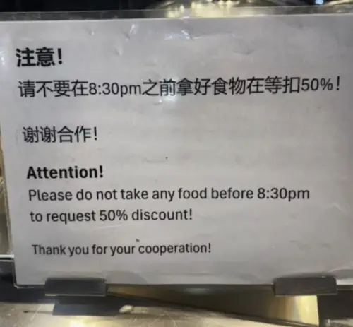 大馬版「i珍食」！雜菜飯半價引搶菜亂象　業者禁先夾等折扣惹議
