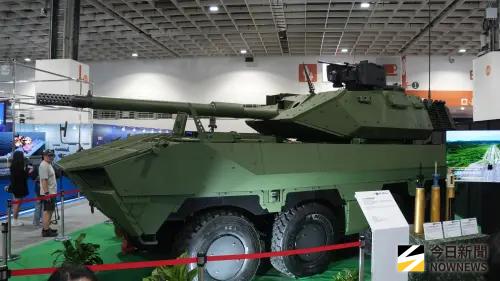 ▲105公厘輪型戰砲車。（圖／記者呂炯昌攝）