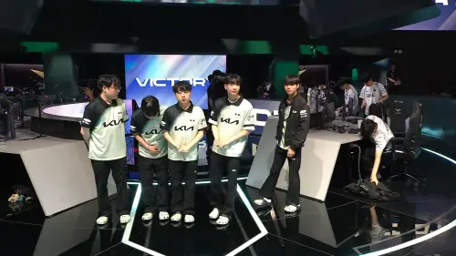 ▲今天的賽事中，可以看出DK中野雙人組的狀態相當好，幾乎每一場遊戲都能贏線。（圖／YT@LCK）