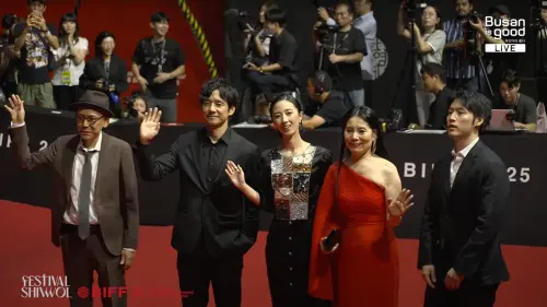 ▲桂綸鎂因《不能說的祕密》在韓國超有名，一出場就吸引全場尖叫。（圖／翻攝自YouTube@부산튜브 - 부산광역시 공식 유튜브 채널）