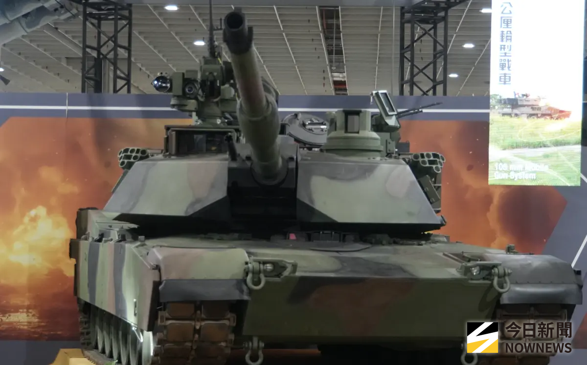 ▲M1A2T戰車。（圖／記者呂炯昌攝）