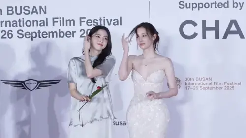 釜山影展／韓韶禧見面會賣不完沒關係！紅毯上攜手全鐘瑞超美登場
