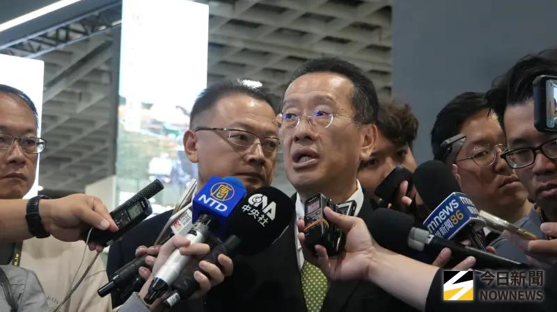 ▲國防部長顧立雄表示，會加速發展AI提升戰力。（圖／記者呂炯昌攝，2025.09.18）