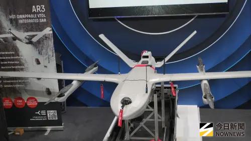 ▲安捷航空攜手歐洲AI無人機大廠TEKEVER，引進智能無人機。（圖／記者呂炯昌攝）