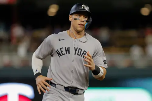 ▲賈吉（Aaron Judge）打擊率高居全大聯盟第一，貝林傑（Cody Bellinger）與葛里沙姆（Trent Grisham）等外野手也提供長打火力，攻擊端毫無短板。（圖／美聯社／達志影像）