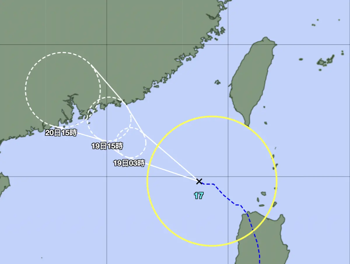 米塔颱風生成了！氣象署：豪雨炸台灣2天 「最新路徑」出爐