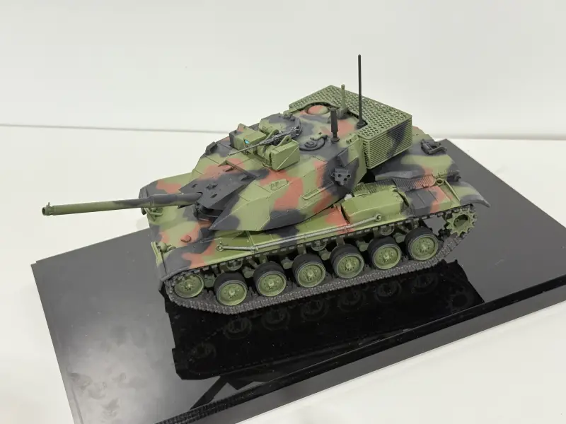 ▲中科院與美國李奧納多公司簽約，合作升級M60A3戰車砲塔。（圖／中科院提供）