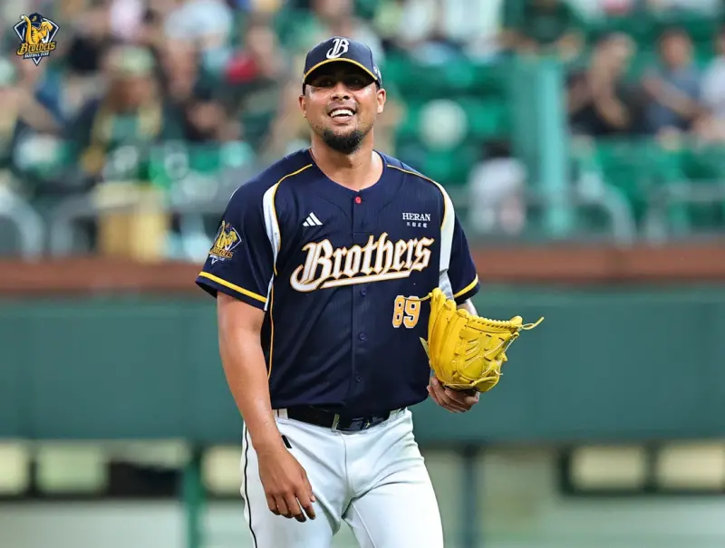 ▲中信兄弟洋投韋禮加今（18）日賽前聊到中華職棒一軍強度，認為是一件具有挑戰的事情，也談到中職打者都很積極進攻，自己幾乎沒有太多失投空間。（圖／中信兄弟提供）