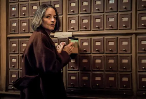 ▲奧斯卡影后茱蒂佛斯特在《私人診間疑雲》以法語演出，演技依舊強大。（圖／金馬影展提供）