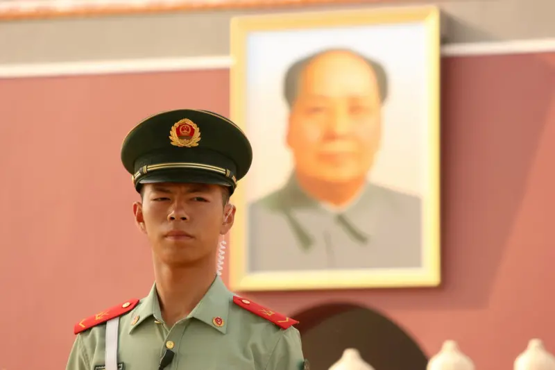 Tiananmen Square after the September 3rd military parade. (Shutterstock)