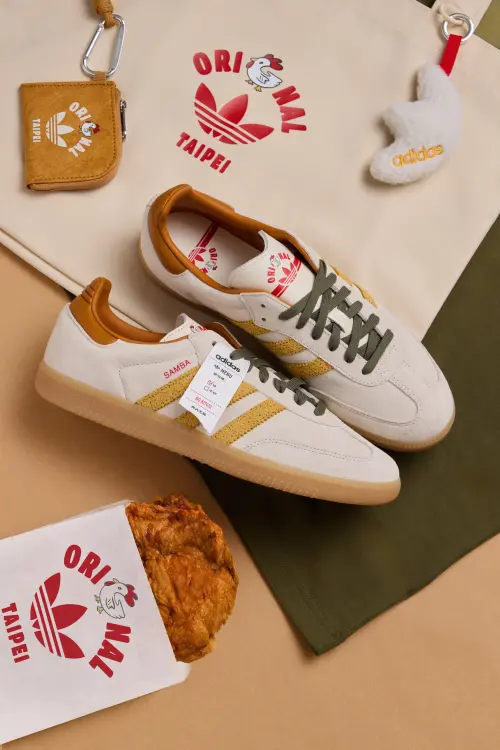 ▲adidas Originals雞排限定SAMBA OG運動休閒鞋3890元。（圖／adidas提供）