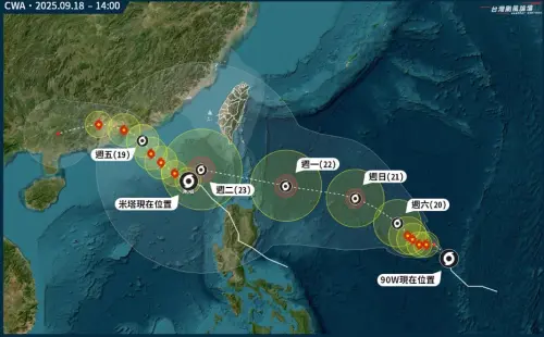 樺加沙颱風「真的強又肥大」！暴風圈可能觸陸　北部風雨也躲不了
