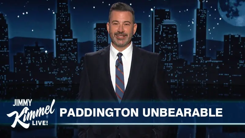 ▲知名脫口秀節目《吉米深夜秀》遭停播，主因是主持人吉米・金梅爾（如圖）針對保守派評論員柯克（Charlie Kirk）遭槍擊事件發表的言論，暗諷槍手可能與川普的支持者有關。（圖／翻攝自Jimmy Kimmel Live YouTube）