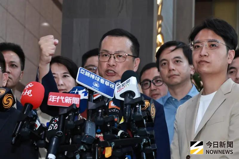    ▲有黨內立委直言，國民黨立委羅智強在大罷免出了不少力。（圖／記者吳翊緁攝）  