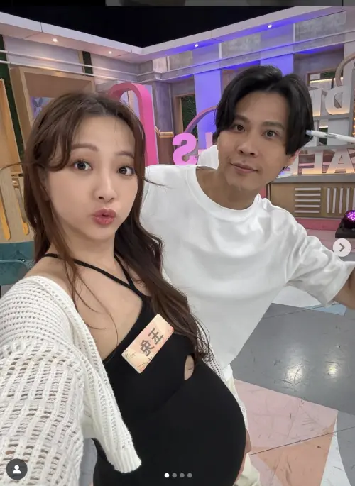 ▲玉兔和H日前上《小姐不熙娣》，在接受不安指數測驗環節時，（圖／翻攝自bellayutu）