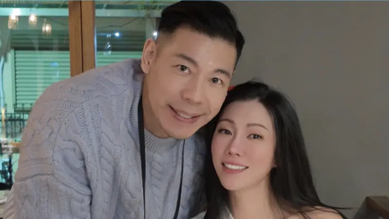 ▲46歲舞蹈名師KIMIKO（右）2020年與模特兒教授王家玄（左）結婚，當年交往5天便閃婚，如今5年時光過去，她感謝若沒有對方陪伴，早就撐不下去，現在將其視為生命當中的「緊急聯絡人」，誓言相互陪伴終生。（圖／翻攝自KIMIKO IG＠dancekimiko）