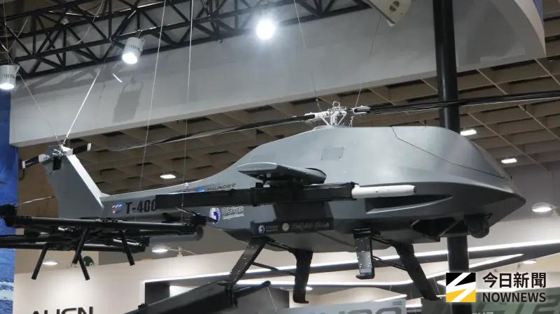    ▲雷虎科技T-400無人直升機。（圖／記者呂炯昌攝）  