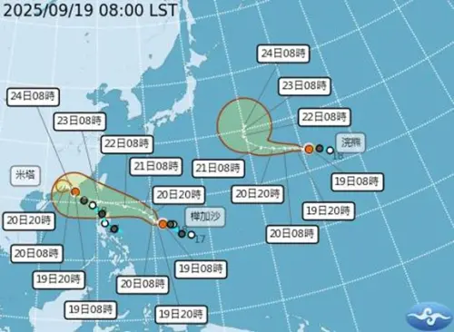三颱共舞　黃偉哲要求市府團隊嚴陣以待　也請市民做好防颱
