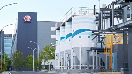 ▲台積電南科再生水廠設施（圖／台積電提供）