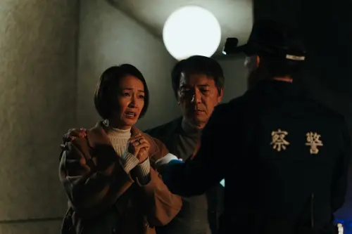 ▲《零日攻擊》潘慧如（左）及戴立忍（中）。（圖／牽猴子提供）