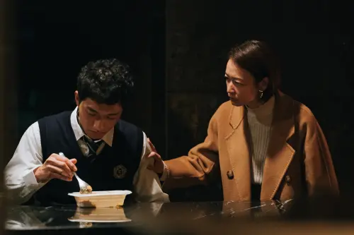 ▲《零日攻擊》潘慧如（右）及林澤凱（左）。（圖／牽猴子提供）