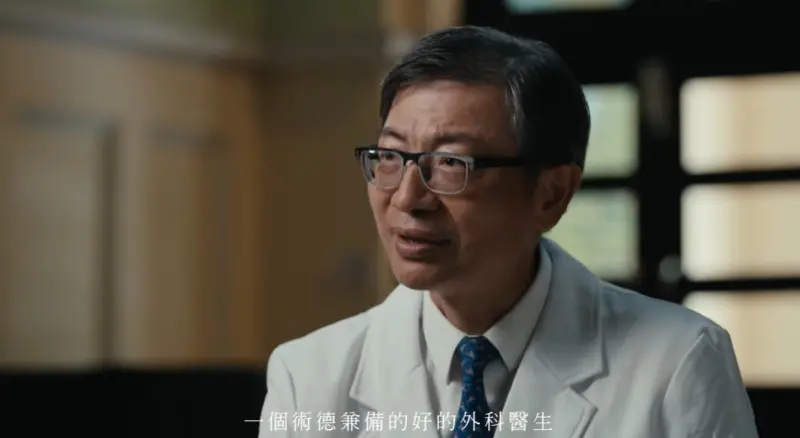 ▲台大醫院外科部主任陳晉興拍攝影片招募住院醫師。（圖／台大醫院外科部提供）