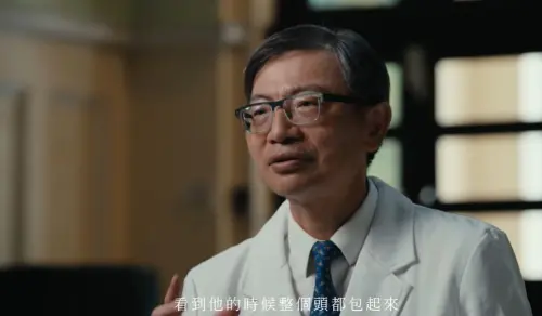 ▲台大醫院外科部主任陳晉興拍攝影片招募住院醫師。（圖／台大醫院外科部提供）