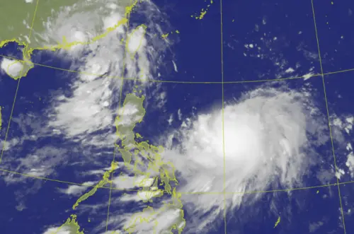 天氣／樺加沙颱風最快「明天發海警」！強度將轉中颱　風雨影響曝
