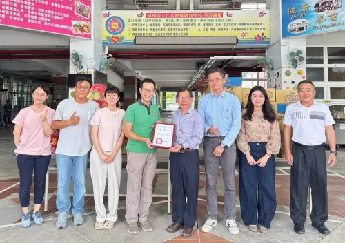 以實際行動傳遞愛心！中油大林煉油廠到高雄仁武特教學校關懷弱勢
