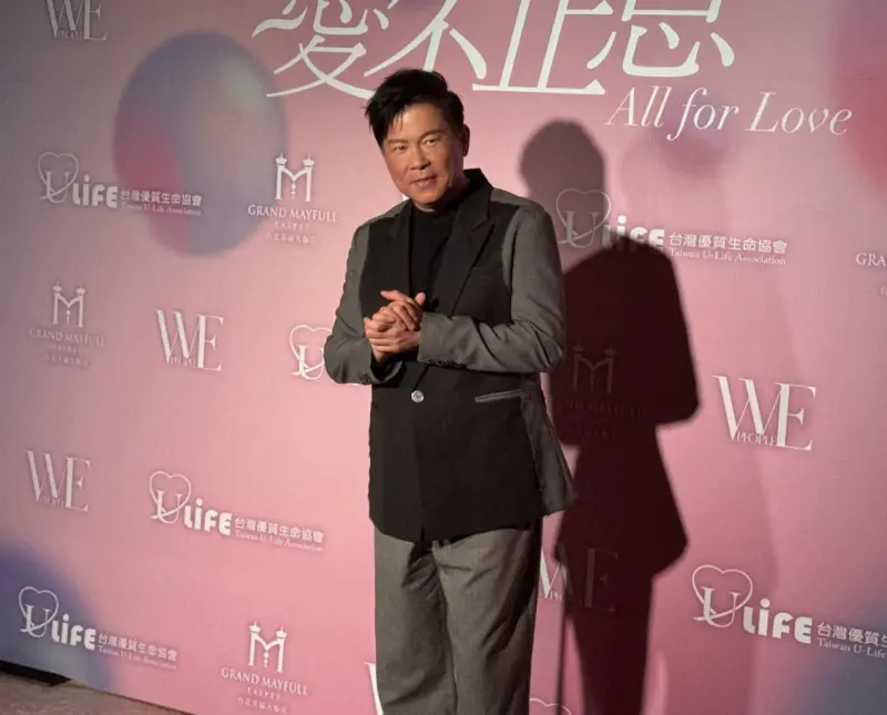 ▲昔日體重91公斤的曾國城，傳暴瘦後公開露面，曝目前為85公斤，在不到兩個月內瘦了6公斤，希望自己再瘦一些。他還沒聽說《一字千金》被傳製作單位與現任主持人吳姍儒有溝通上的問題可能收攤的傳聞。（圖／記者蘇詠智攝）