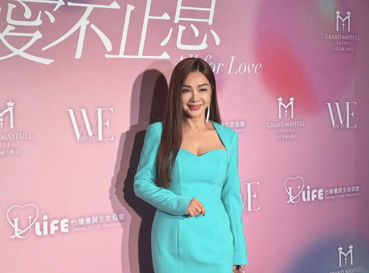 ▲陳美鳳（如圖）亮麗出席募款慈善晚會，提到曾合作過戲劇的江祖平控訴被前男友龔益霆性侵，表示不捨。她自己成為詐騙集團利用的目標，也讓她火冒三丈。（圖／記者蘇詠智攝）