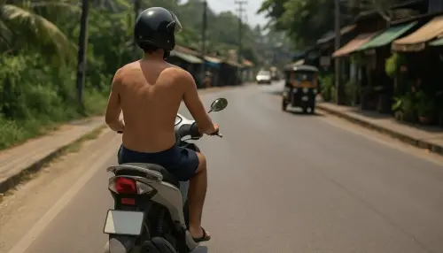 赴泰旅遊注意！赤膊騎車、踩鈔票、談論皇室　恐觸法挨罰甚至坐牢
