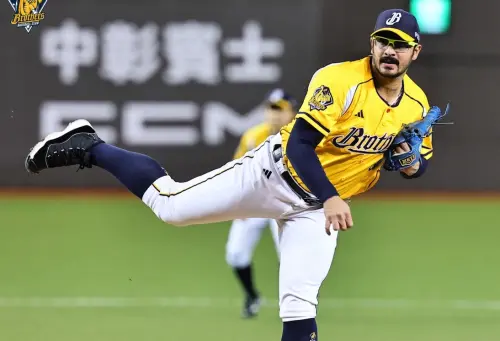 ▲中信兄弟王牌羅戈本季對戰樂天桃猿5戰全勝，對戰防禦率僅1.44。（圖／中信兄弟提供）