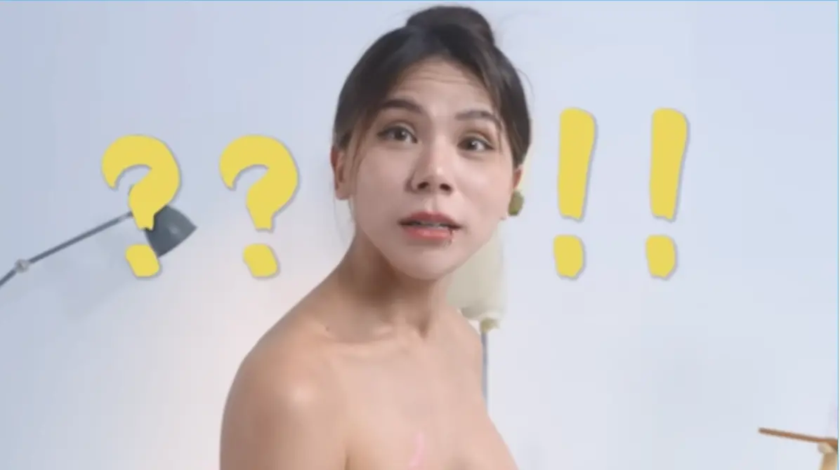 ▲百萬YouTuber蕾菈（如圖）昨（19）日裸上身拍片，用胸部作畫的畫面太過強烈，大批粉絲看了直呼：「我看了什麼！」引發網路熱議。（圖／翻攝自蕾菈IG@la.112814）