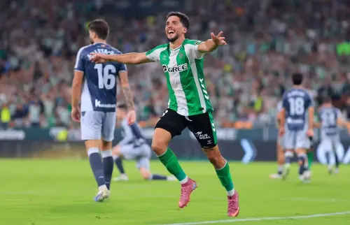 西甲／貝提斯3：1力克皇家社會！衝上聯賽第4名　挑戰重返歐戰區
