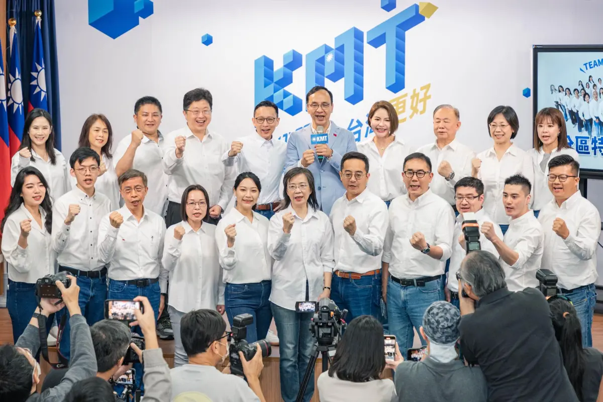 ▲現任黨主席朱立倫的嫡系子弟兵、桃園市議員凌濤表示，困難時承擔，豐碩時交棒。（圖／翻攝自凌濤臉書）