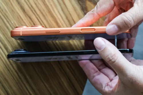 ▲iPhone Air。（圖／記者朱永強攝）