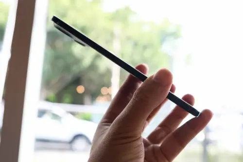 ▲iPhone Air。（圖／記者朱永強攝）