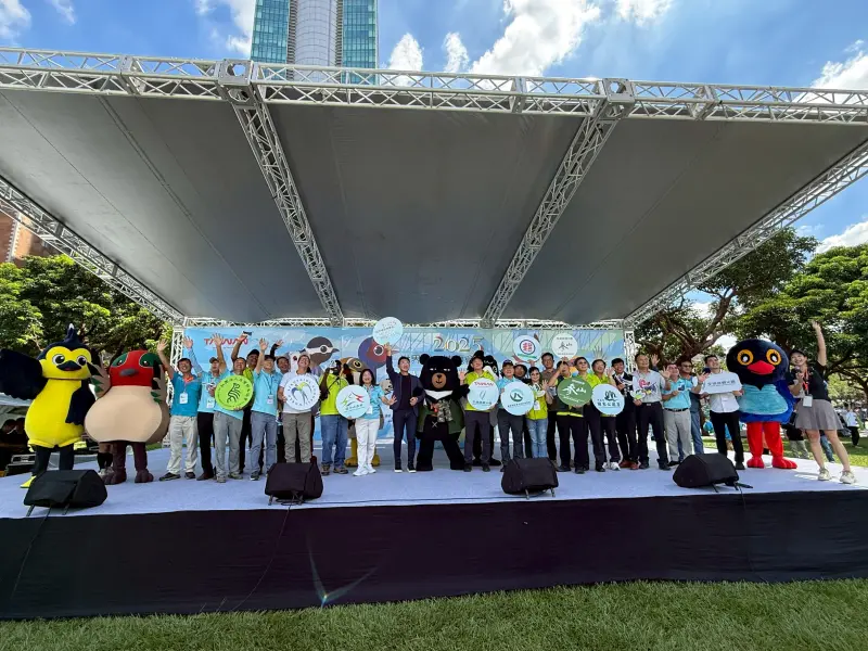 ▲2025世界賞鳥博覽會今(20)、(21)兩日在台中市民廣場登場(圖／參山處提供2025.9. 20)