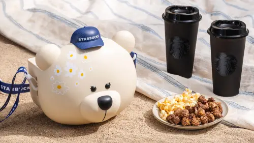 星巴克買一送一！星冰樂單杯特價、熊熊爆米花桶開賣　CAMA打9折
