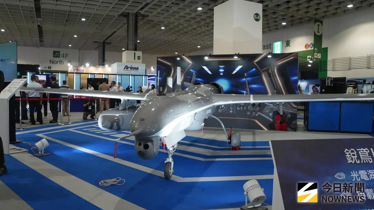 ▲中科院銳鳶二型無人機。（圖／記者呂炯昌攝）