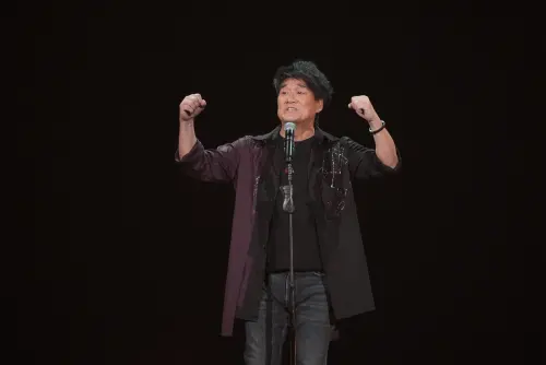 ▲周華健跟粉絲分享搭捷運時發生的趣事。（圖／記者嚴俊強攝）