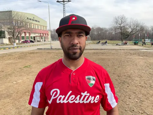 ▲巴勒斯坦棒球隊在2024年5月29日時宣布，球隊22號的內野手Ashraf Murad在加薩Al Shifa 院附近遇害。（圖／取自巴勒斯坦棒球隊X，x.com/PalFedBaseball/）