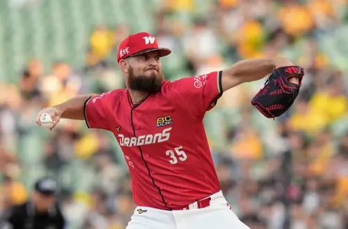 ▲艾璞樂主投7局僅被敲3安、失1分，成功摘下個人本季第6勝。（圖／味全龍提供）