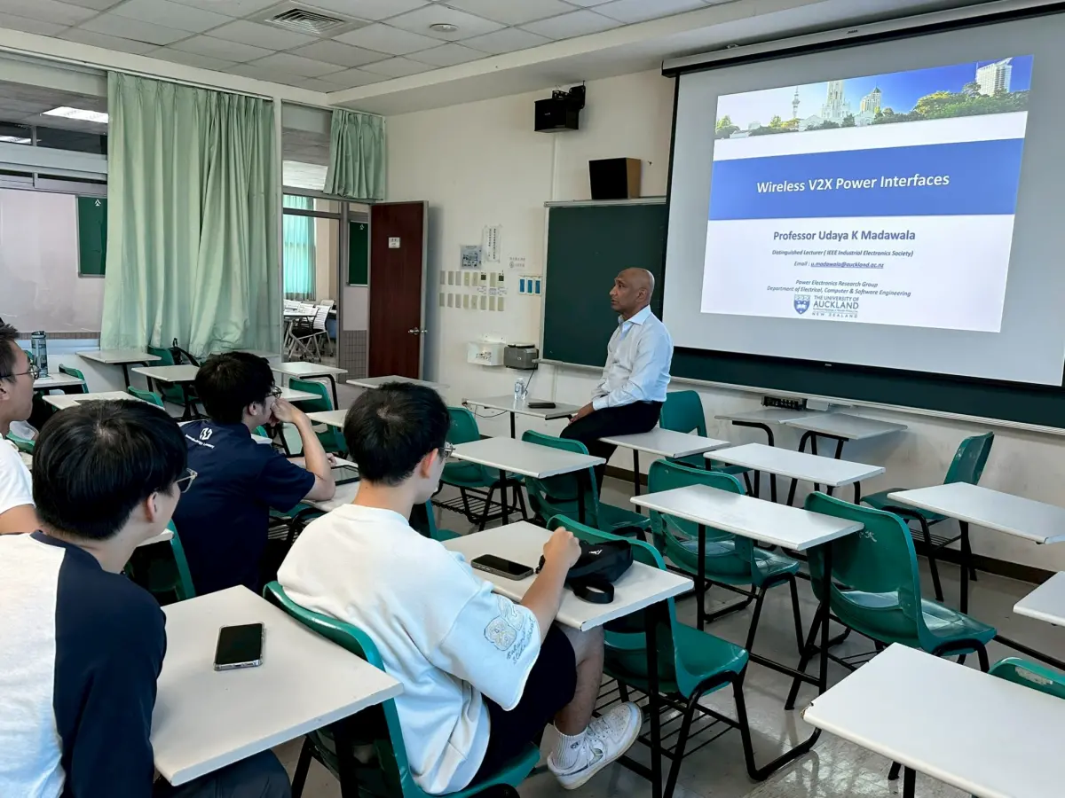 ▲泰達電子國際生碩士學位學程計畫。（圖／台科大提供）