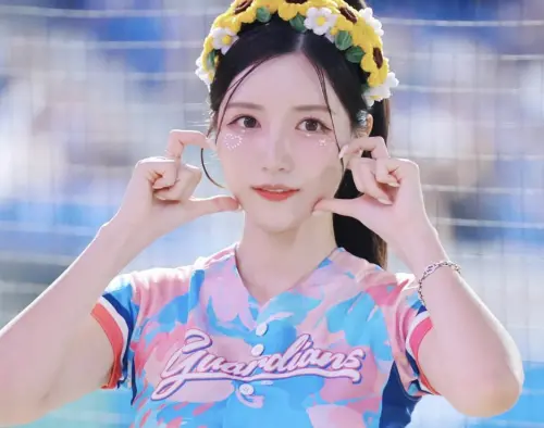 ▲南珉貞是富邦啦啦隊三本柱之一，相當受到台灣粉絲的喜愛。（圖／摘自IG@minjeong_w_）