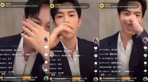 ▲有粉絲挖出，于朦朧（如圖）疑似比出「540」手勢求救。（圖／翻攝自抖音）