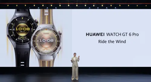▲HUAWEI WATCH GT 6系列以「Ride the Wind」詮釋全新時尚態度與運動體驗