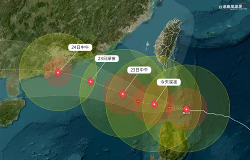 樺加沙颱風擦邊台灣！全台「風雨影響」一次看懂　4地區小心災情
