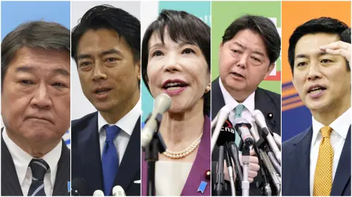 日自民黨總裁選舉開跑！5大咖角逐　小泉進次郎、高市早苗成焦點
